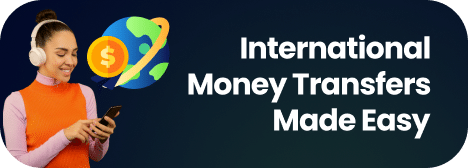 Send money internationally